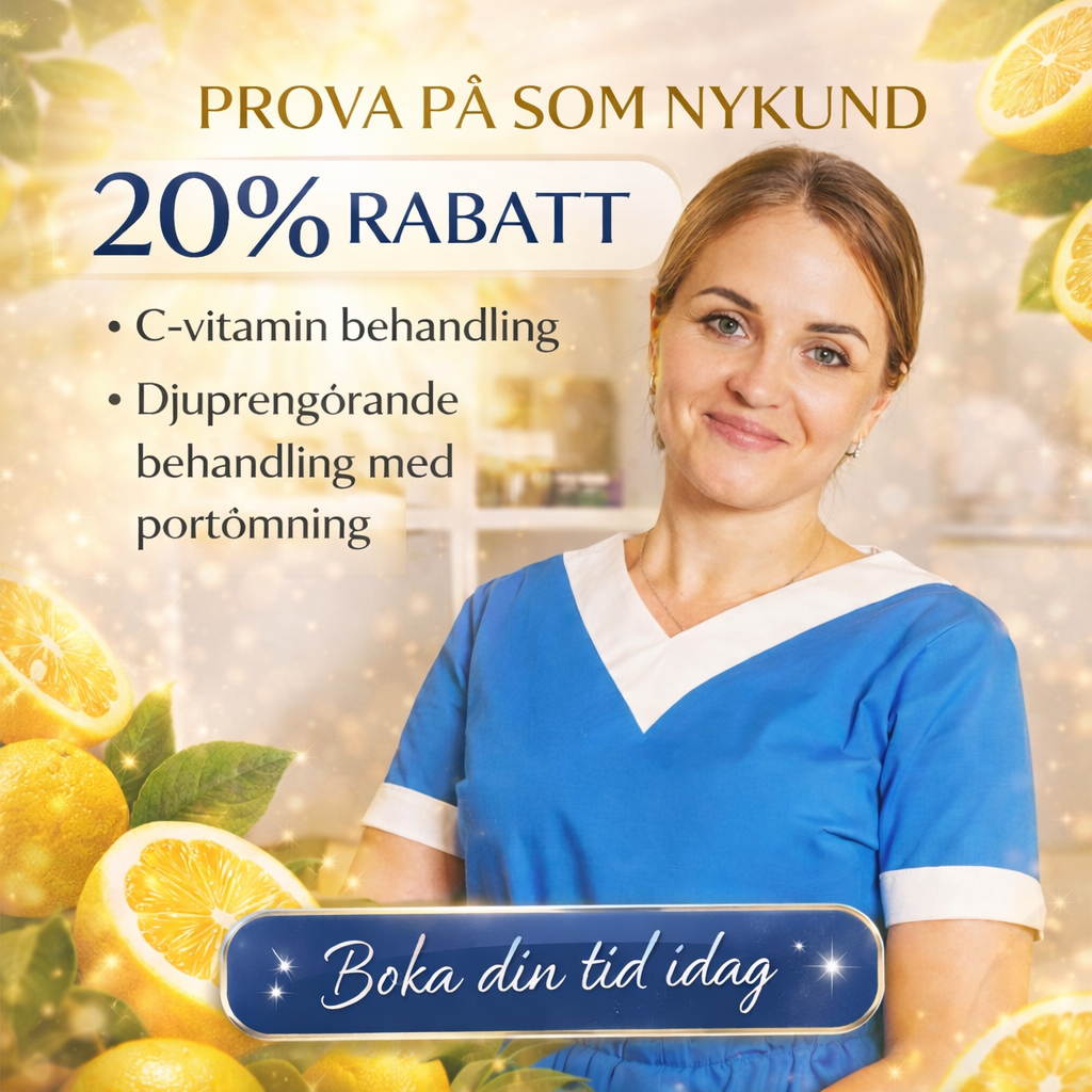 Erbjudnade c-vitamin behandling